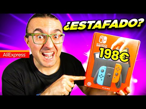 COMPRÉ una NINTENDO SWITCH OLED Barata de Aliexpress y recibí ESTO