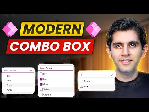 The Modern Combo Box | Power Apps Beginners Tutorial