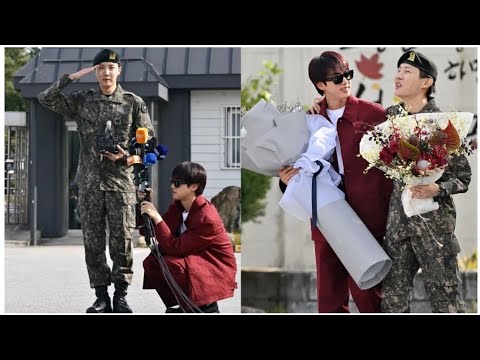 Welcome Back J-hope! BTS 💜 Star Gets Discharged After Completing 18-Month Long Military Servic👍 #bts