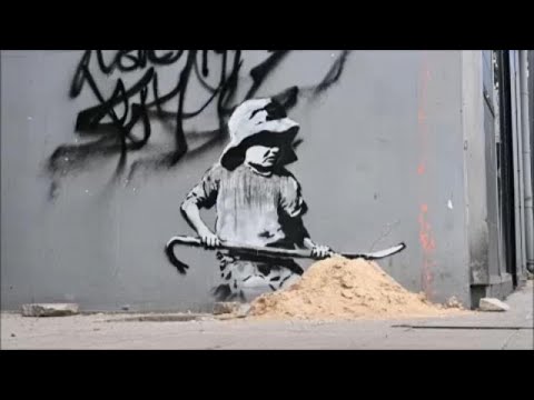 Több lehetséget Banksy tűnt fel Anglia keleti partmenti városaiban