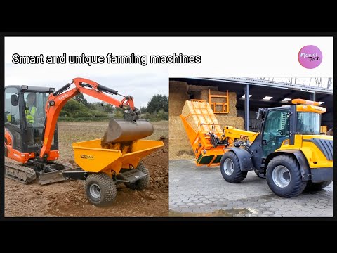 Smart and unique farming machines ##❗️❗️