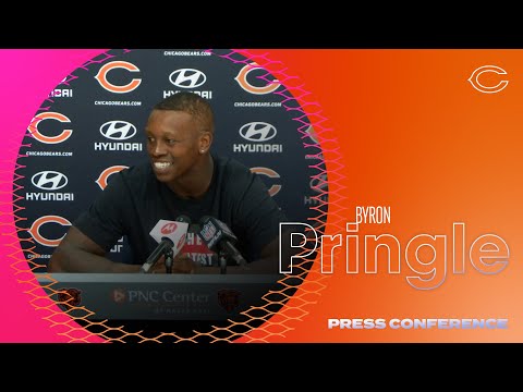Byron Pringle on goals: 'Align with assignment and execute at a high level | Chicago Bears video clip