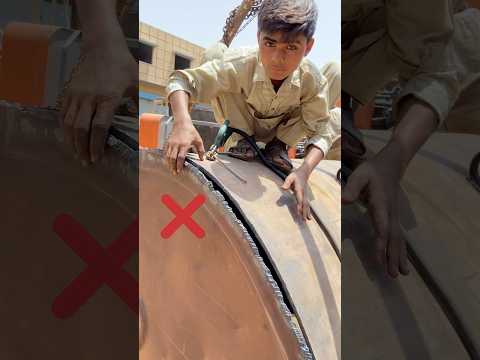 Easily tips and tricks for close iron plate by Pakistani small boy welder #shorts #welding