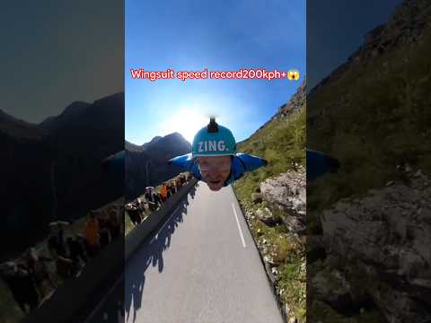 200kph+ wingsuit run at Trollstigen 🪂🔥 #Wingsuit #GoPro #Aura #Speed #BaseJump #ZingToothpaste