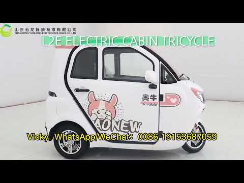electric vehicle electric tricycle with 3 wheels urban trike for adults Yunlongmotors