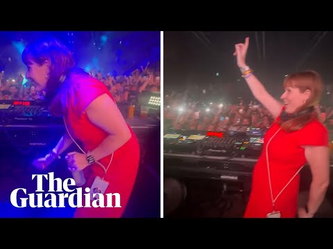 Angela Rayner spotted belting out lyrics to hit song in Ibiza nightclub