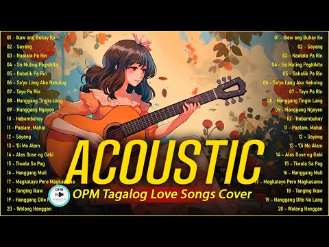 Sweet OPM Acoustic Top Hits With Lyrics 2025 ❤️ Chill Of Trending Tagalog Songs Cover Playlist