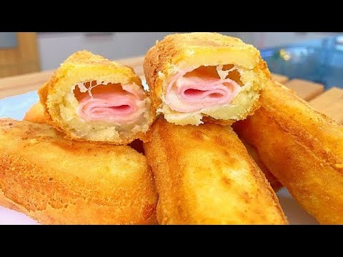 SALGADO FACIL E ECONÔMICO!!! RISOLES DE PRESUNTO E QUEIJO rápido e prático.