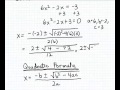Simplifying Square Roots and Quadratics