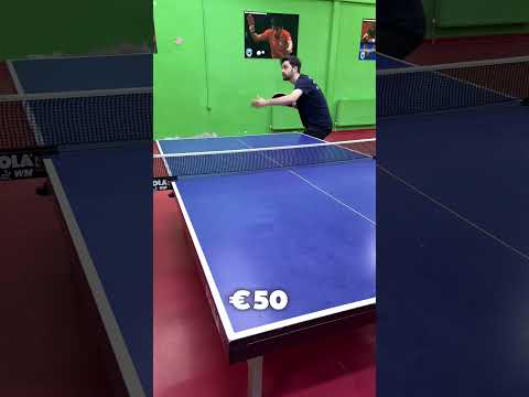 €500 vs €50 vs €5 Table Tennis Racket 🏓 #pingpong #tabletennis #equipment #racket