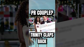 Trinity Claps Back After Someone Calls Her & Bryce a PR Couple