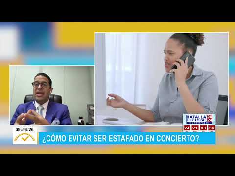 ¿Cómo evitar ser estafado en concierto?