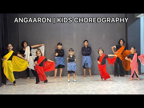 Angaaron | Bollywood | Dancehood By Mehek | Kids Choreography