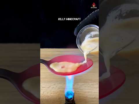 1000°C Hotspoon VS Jelly 😱 #satisfyingvideo #experiment #foryou #fyp