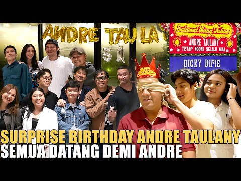 ANDRE TAULANY KENA PRANK.. KENZY DATANGIN TEMAN-TEMAN ARTIS DI ULANG TAHUNNYA.. BAIK BANGET SEMUANYA