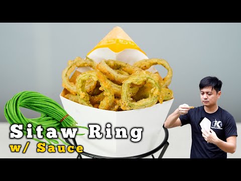 Sitaw Ring with Sauce