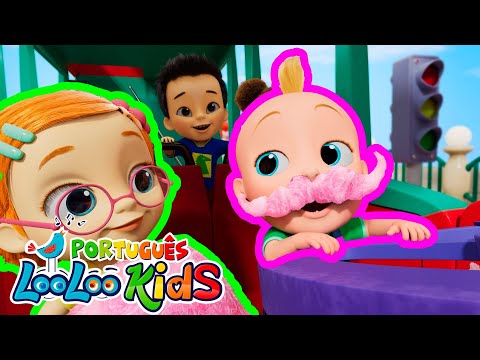 As Rodas do Ônibus! - Zigalú Zigalú - Músicas Infantis Divertidas - LooLoo Kids Português