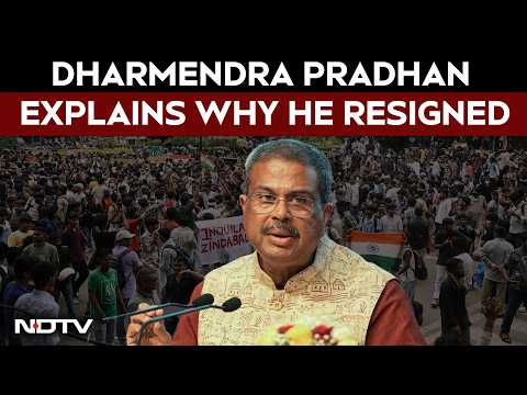 Days After Resigning As Education Minister, Dharmendra Pradhan Explains Why He Quit