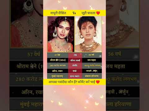 माधुरी दीक्षित Vs जूही चावला♥️#madhuri #dixit #vs #juhi #chavala #best #muvi #trending #viral #video