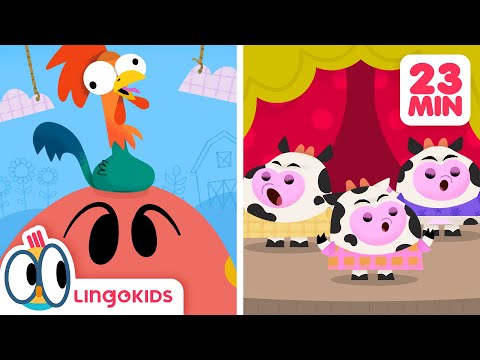 OLD MACDONALD HAD A FARM 🚜 + More Vehicles Songs | Lingokids