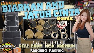 BIARKAN AKU JATUH CINTA - DIN ANESIA COVER REAL DRUM KENDANG ANDROID
