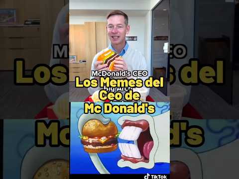 Los MEMES del CEO DE MCDONALD'S Comiendo sus Hamburguesas