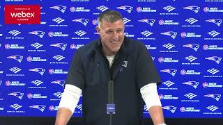 Vrabel on Trying to Win the AFC East: "We Still Have Opportunities to do It." | Press Conference