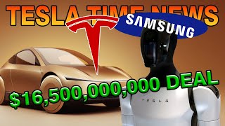 Tesla Signs $Multi-Billion$ Deal with Samsung | Tesla Time News 499