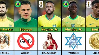 God Of Brazil Football Players - 🇧🇷 Brazil World Cup 2026 Squad With God's They Believe
