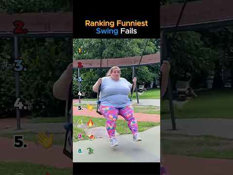 Best Swing Fails 😂🦑 #toprank #funny