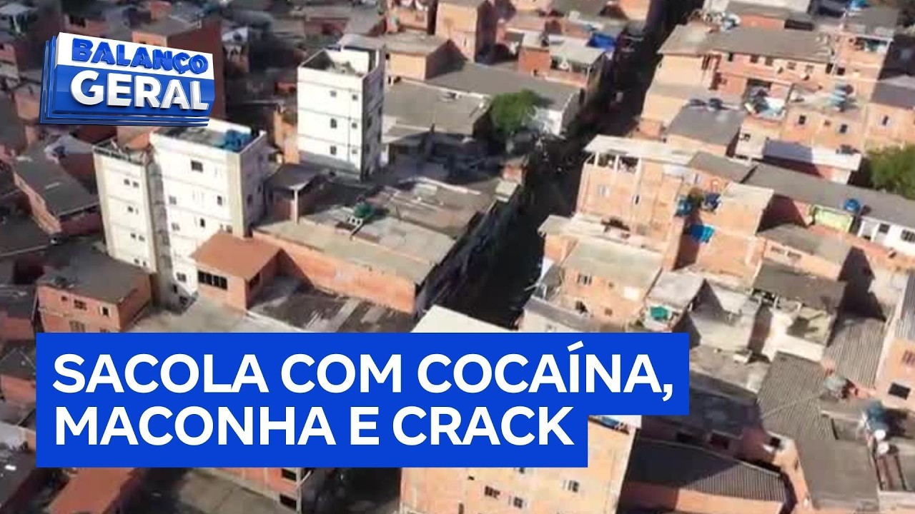 Suspeito de tráfico de drogas é capturado após perseguição em córrego na zona sul de São Paulo