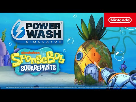 PowerWash Simulator SpongeBob SquarePants Special Pack - DLC Trailer - Nintendo Switch