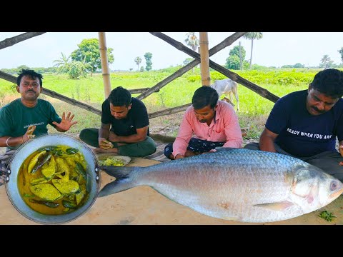 আজ আমরা ইলিশ দিয়ে কিভাবে রান্না করে খেলাম দেখুন | Bengali style ilish fish recipe | village food