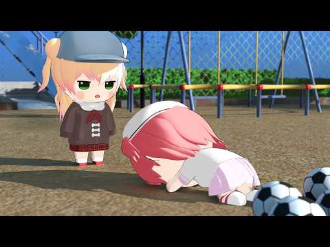 プライドを捨てキッズへの土下座するみこち【さくらみこ/ホロライブ切り抜き】【3Dアニメ】