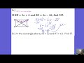 Properties and Theorems of Rectangles