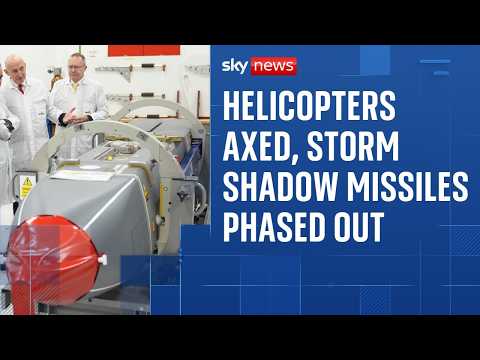 Dozens of helicopters axed and Storm Shadow cruise missiles phased out under new defence plan
