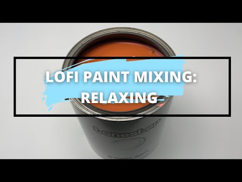 LOFI Paint Mixing: Ultra Relaxing & Soothing