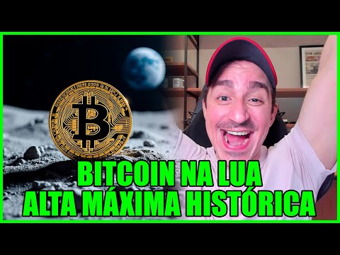 🚀 BITCOIN NA LUA E BATEMOS ALTA MÁXIMA HISTÓRICA EM DÓLARES E REAIS