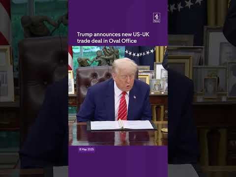 Trump announces trade deal
