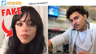 Fake Jenna Ortega Prank On Omegle!