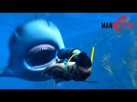 サメになって人間を食べるゲーム「Maneater」総集編・一気見 【ゆっくり実況】