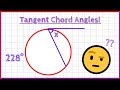 Tangent Chord Angles and Circle Concepts