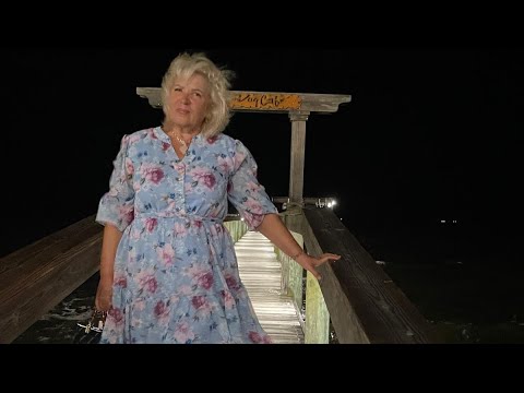 Флорида 🌴 «Красивый вечер на River Front 🌙 | Yellow Dog Café, Флорида»