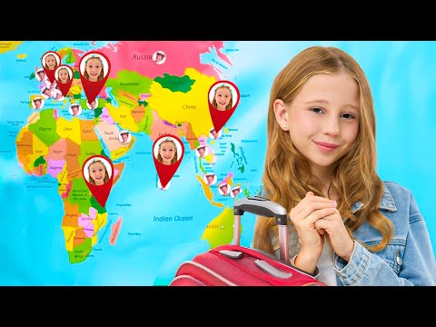 Nastya and her travel adventures and friendship stories for Children