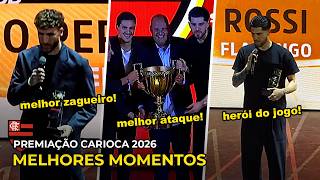 MELHORES MOMENTOS DO FLAMENGO NA PREMIAÇÃO DO CARIOCA 2026