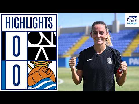 FC BADALONA WOMEN 0 - 0 REAL SOCIEDAD | RESUMEN LIGA F MOEVE