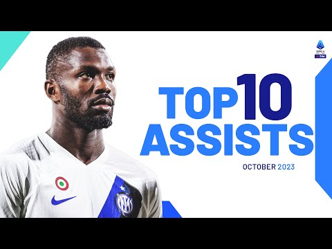 The top 10 assists of October | Top Goals | Serie A 2023/24