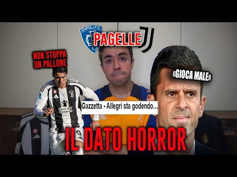 È COLPA DI MOTTA! È COLPA DI VLAHOVIC! IL VERO PROBLEMA È UN ALTRO! Empoli Juventus 0-0 | Pagelle