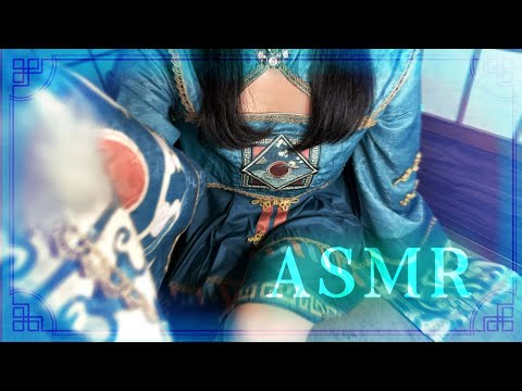 【ASMR/耳かき】ダウナーキョンシーの守護耳かき【耳かきボイス /EarCleaning/睡眠導入/Halloween/ハロウィン/ゴリゴリ/鼓膜/Japanese/こりす】