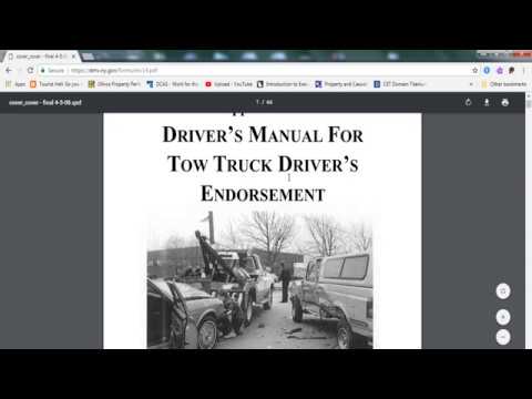 Practice Test Tow Truck Endorsement - XpCourse